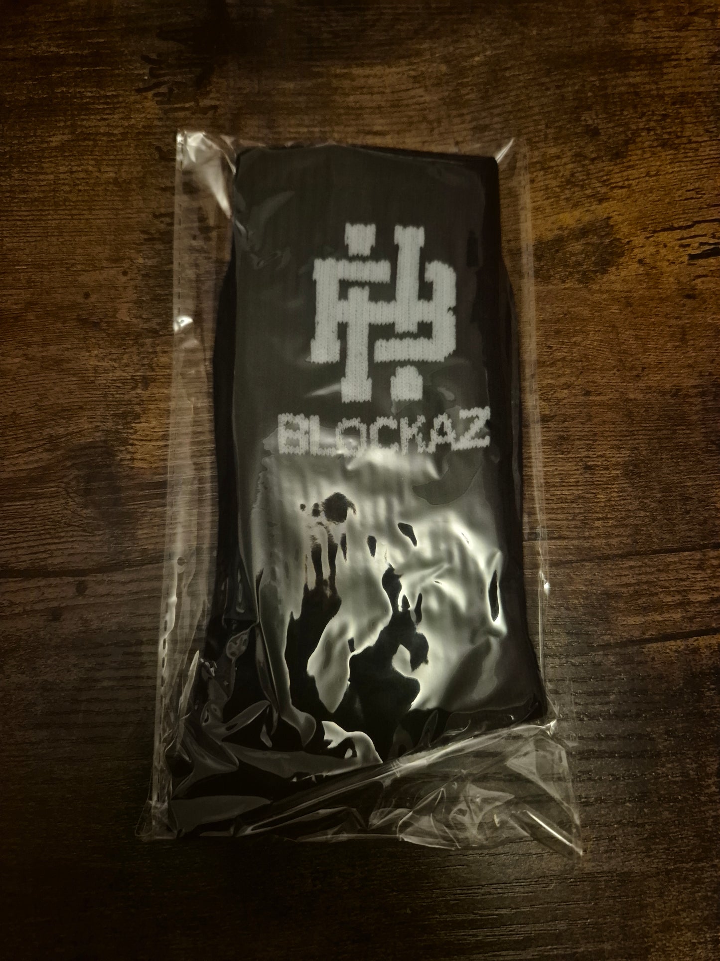 Black & White Blockaz Socks